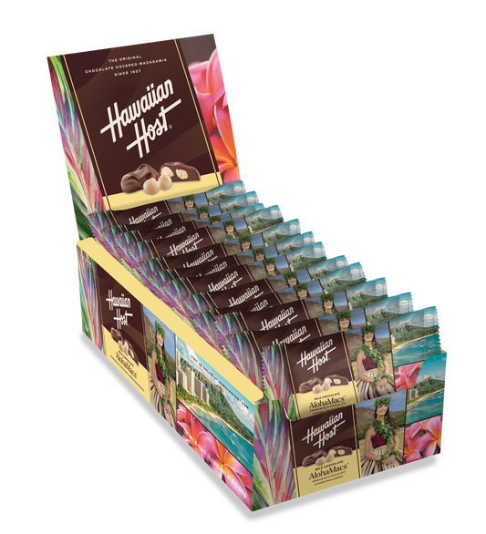 AlohaMacs Milk Chocolate 2-Piece bars
