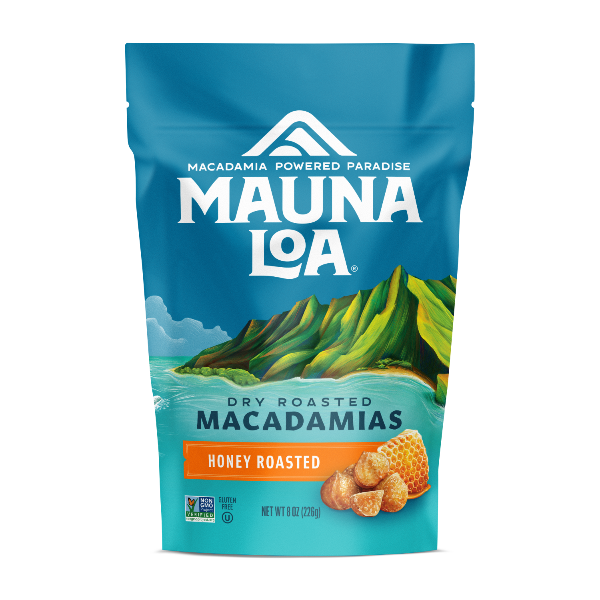 Flavored Macadamias - Honey Roasted Medium Bag