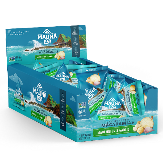 Flavored Macadamias - Maui Onion and Garlic Mini Mauna